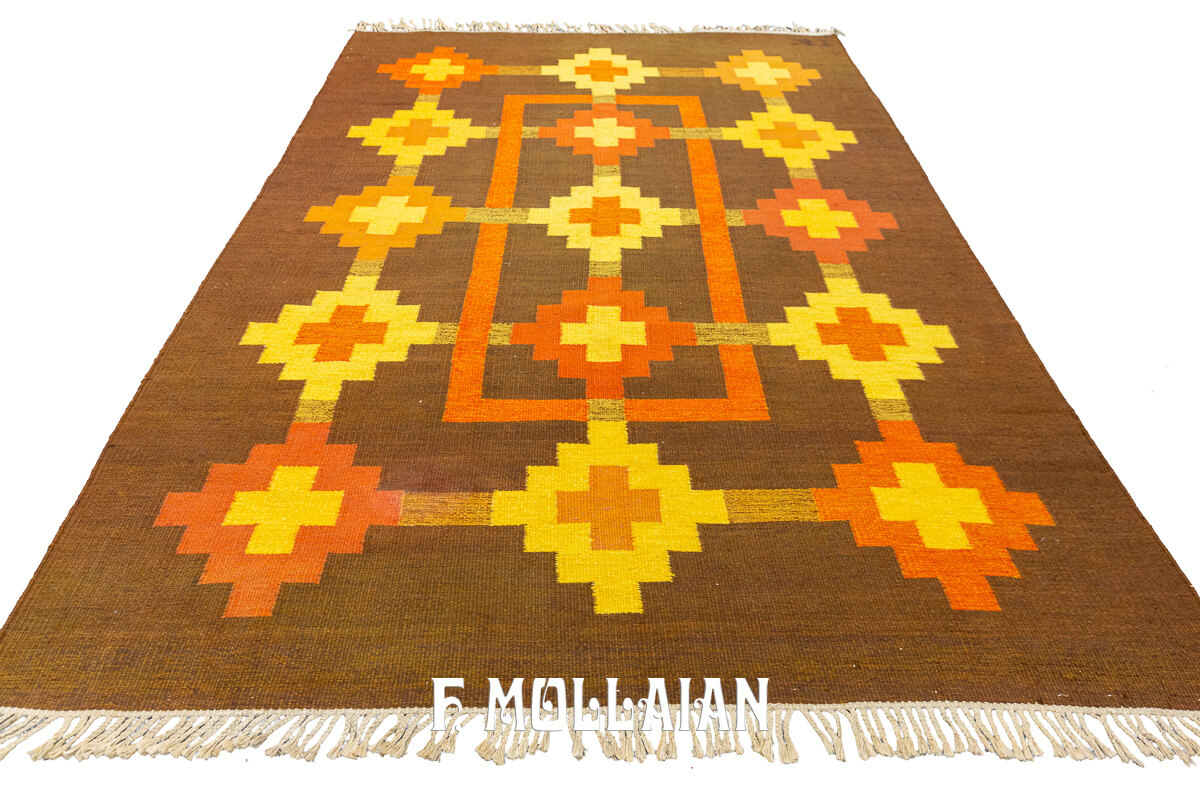 Scandinavian Rollakan Swedish Rug n°:996408